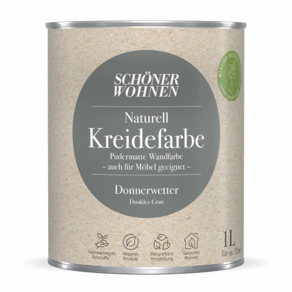 Schöner Wohnen Křídová barva Přírodní Bouřka 1 l
