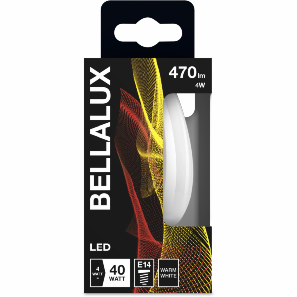 Žárovka Bellalux E14 tvar svíčky 2700 K 470 lm 4 W