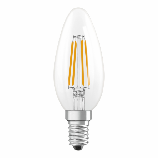 Osram LED žárovka E14 tvar svíčky 3,4 W 470 lm čirá 10 cm...