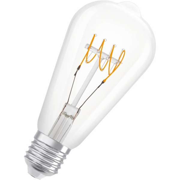 LED žárovka Osram E27, tvar Edison, 4,8 W, 470 lm, 14 x 6...