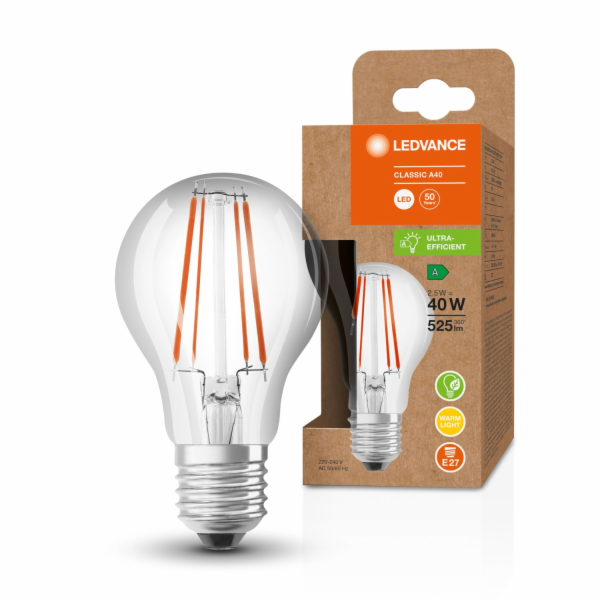 LED žárovka LEDVANCE LED E27, tvar žárovky 2,5 W 525 lm 1...