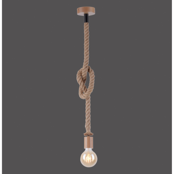 Just Light. Závěsné světlo pro kutily, dřevo, přírodní po...