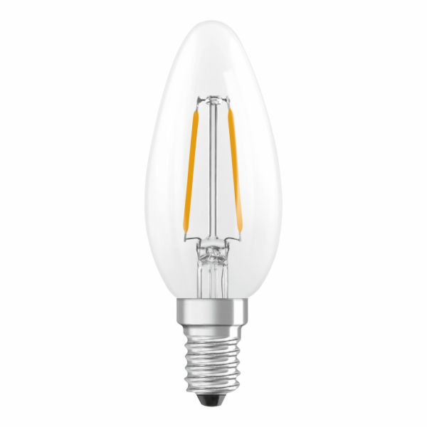 Osram LED žárovka E14 tvar svíčky 1,8 W 250 lm čirá 10 cm...