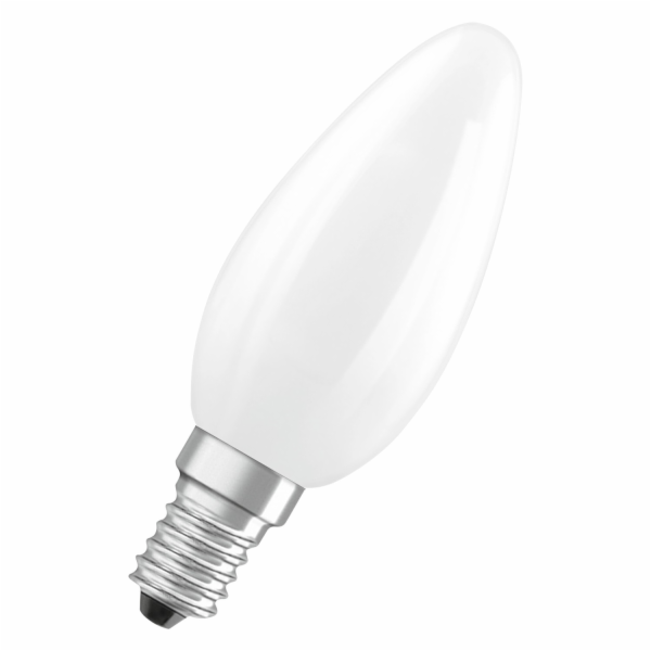Osram LED žárovka E14 ve tvaru svíčky 3,4 W 470 lm matná ...