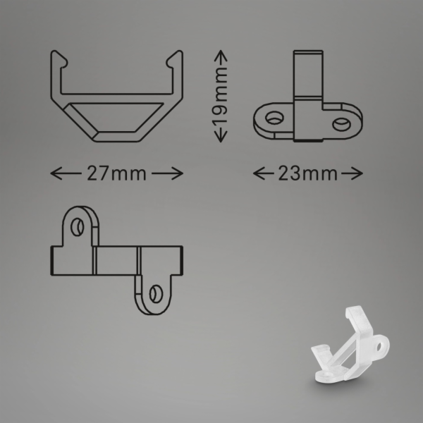 Briloner Pimp your Stripe Sada 4 rohových adaptérů pro hl...