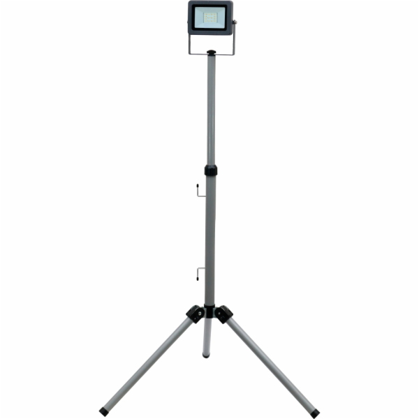 LED pracovní světlo na stativ 10 W stříbrno-antracitové b...