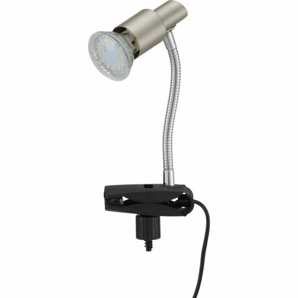 LED svítilna Briloner, matný nikl