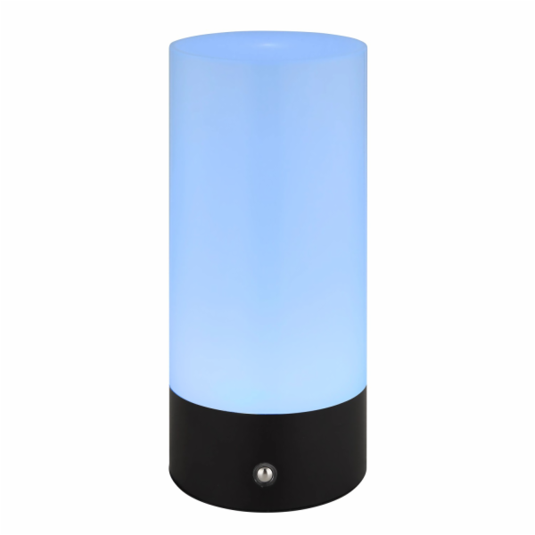 Stolní lampa Globo Lex, kovová, matně černá, RGBW LED, 88...