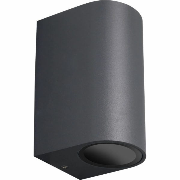 Venkovní nástěnné LED svítidlo Ottana, hliník, černé