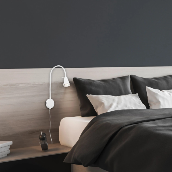 Noční lampička Briloner LED Tusa, otočná, teplá bílá, 45 ...