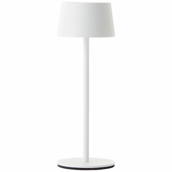 Stolní lampa Brilliant Jona 25 cm bílá na baterie