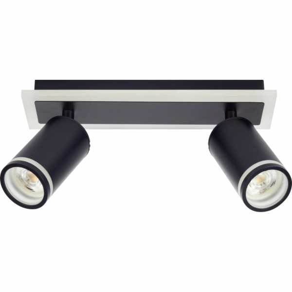 LED bodové světlo San Cataldo, sada 2 ks, černé, včetně ž...