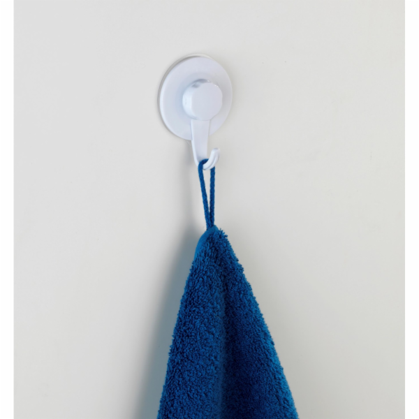 Wenko Ultra-Loc nástěnný háček Valenza bílý, montáž bez v...