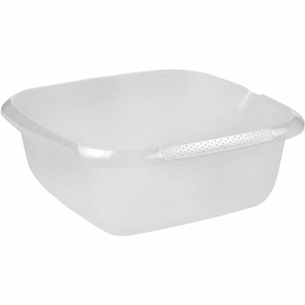 Obdélníková miska Björk, 34 cm x 34 cm, průhledná