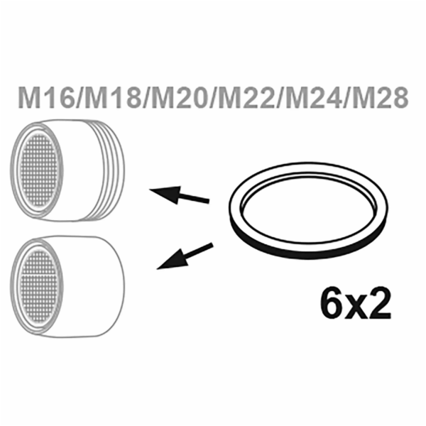 Sada těsnění směšovacích trysek Kirchhoff pro silikonové ...