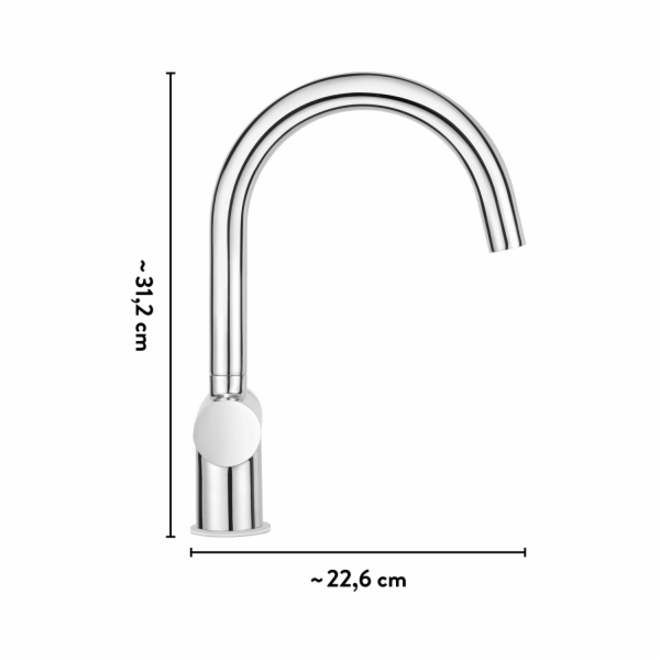 baliv kuchyňská baterie KI-5151 chrom