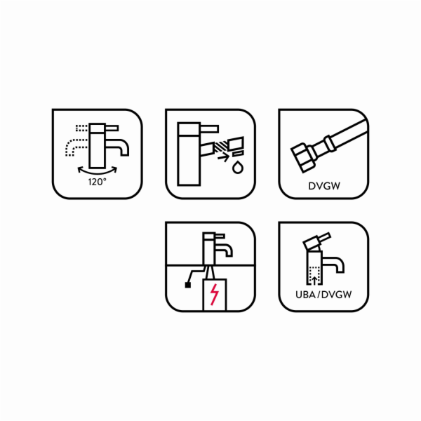 nízkotlaká kuchyňská baterie Baliv KI-1050 N chrom