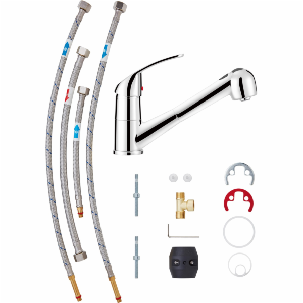 nízkotlaká kuchyňská baterie Baliv KI-1185 N chrom