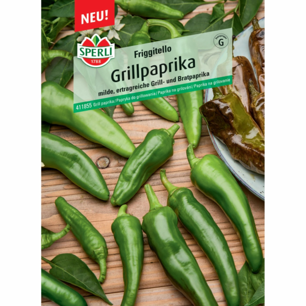Semínka grilovacích paprik Sperli Friggitello