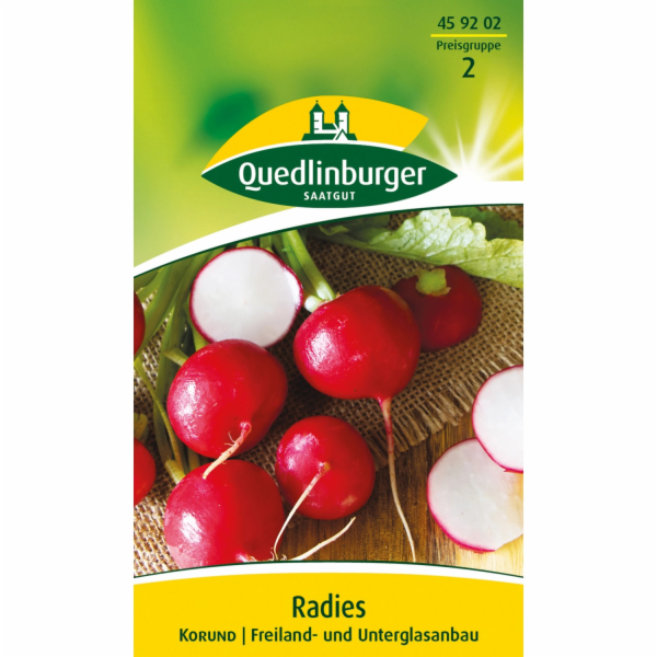 Ředkev Quedlinburg  Korund  malé balení