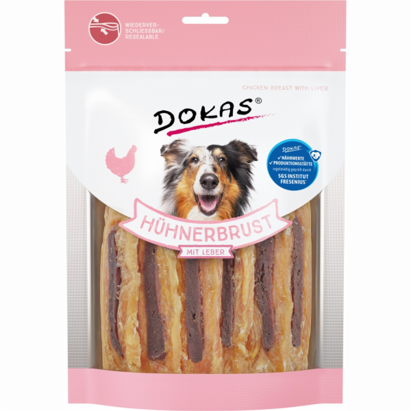 Dokas kuřecí prsa s játry 220 g