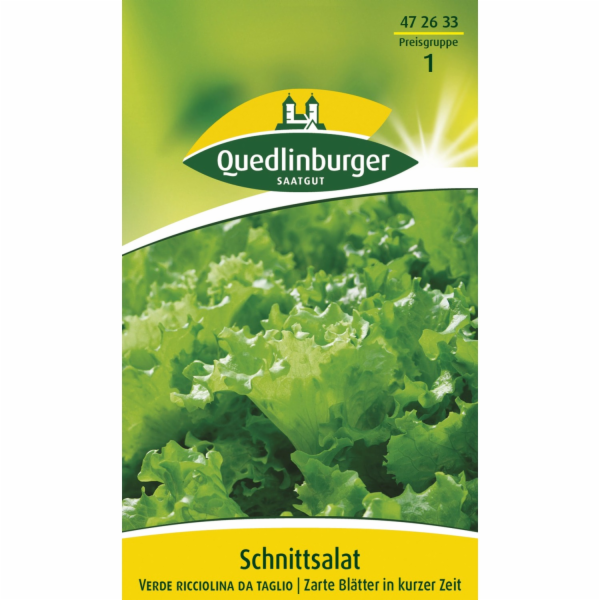 Quedlinburger Schnit salát   Verde ricciolina da taglio  