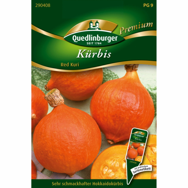 Quedlinburská dýně Hokkaido  Red Kuri 