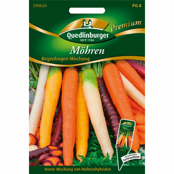 Quedlinburská mrkev „Duhová směs“