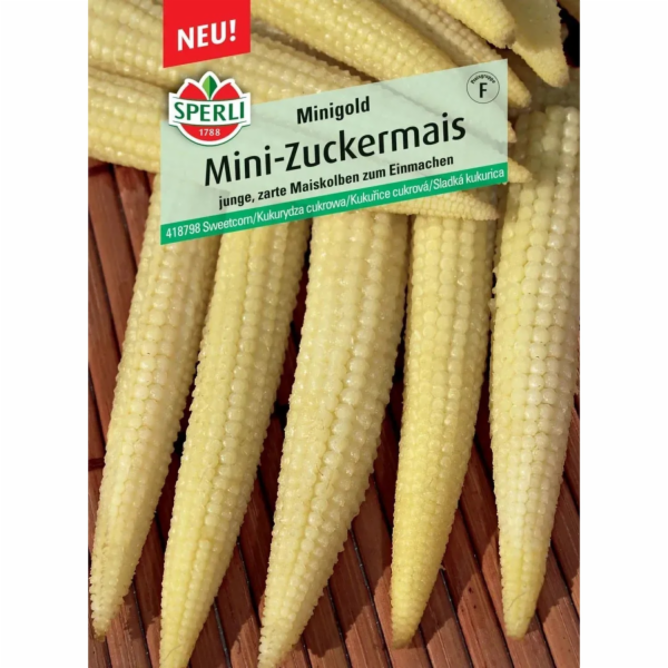 Sperli mini kukuřice "Minigold" (Zea mays)