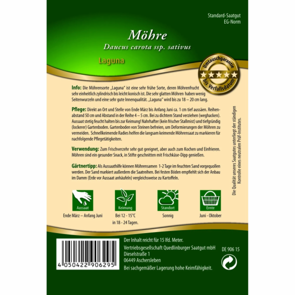 Quedlinburská mrkev   Laguna  