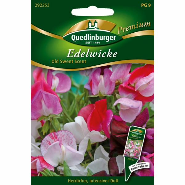 Quedlinburgský hrachor vonný "Old Sweet Scent" sypká semínka