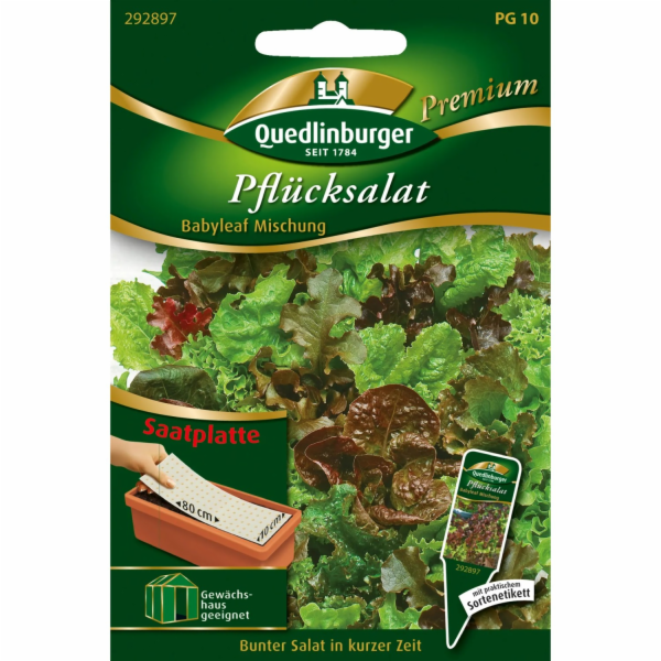 Trasa se semínky míchaného salátu Quedlinburg "Babyleaf"