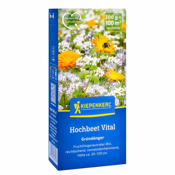 Směs Kiepenkerl pro zelené hnojení "Raised Bed Vital" 200 g
