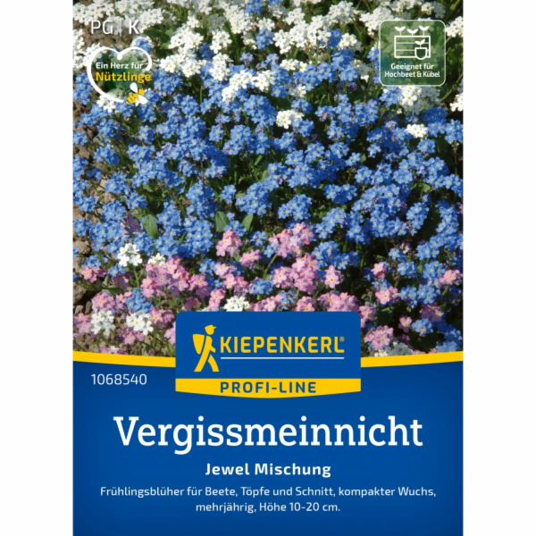 Kiepenkerl Pomněnka "Směs drahokamů" Myosotis