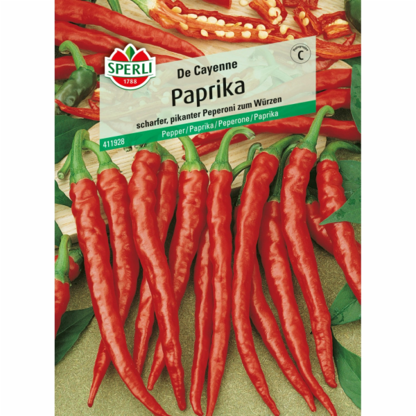 Sperli paprika "De Cayenne"