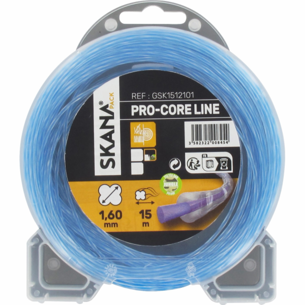 Prémiová žací struna Skana Pro Core O 1,6 mm x 15 m