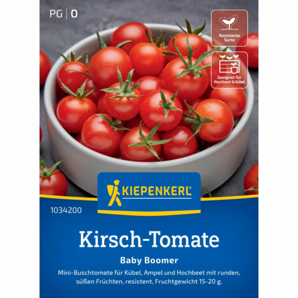 Cherry rajče Kiepenkerl „Baby Boomer“ hybrid F1