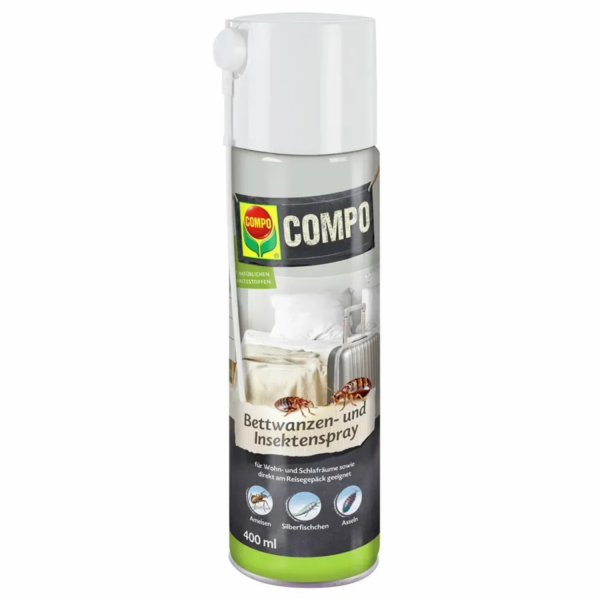 Sprej Compo proti štěnicím a hmyzu 400 ml