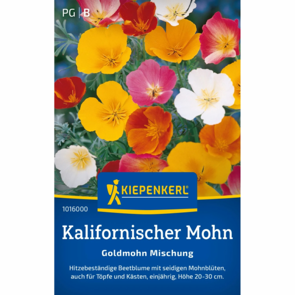 Kiepenkerl kalifornský mák "Golden Poppy Mix" Eschscholzi...