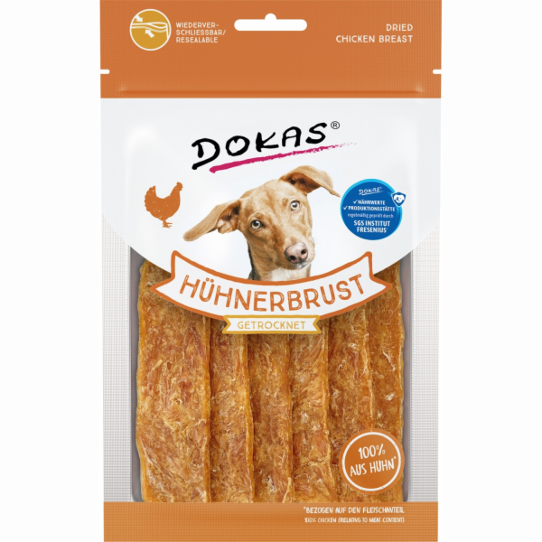 Dokas sušená kuřecí prsa 70 g
