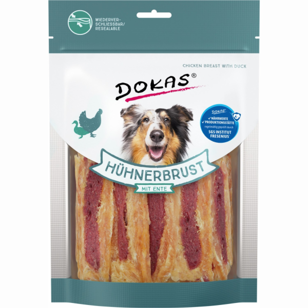 Dokas Kuřecí prsa s kachnou 220g