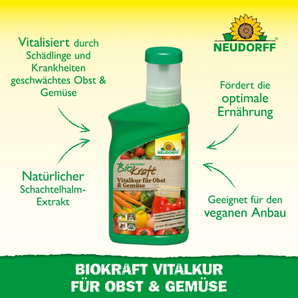 Neudorff Biokraft Vital Cure na ovoce a zeleninu 300 ml