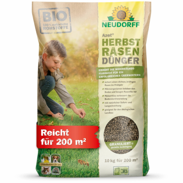 Neudorff Azet Podzimní trávníkové hnojivo 10 kg