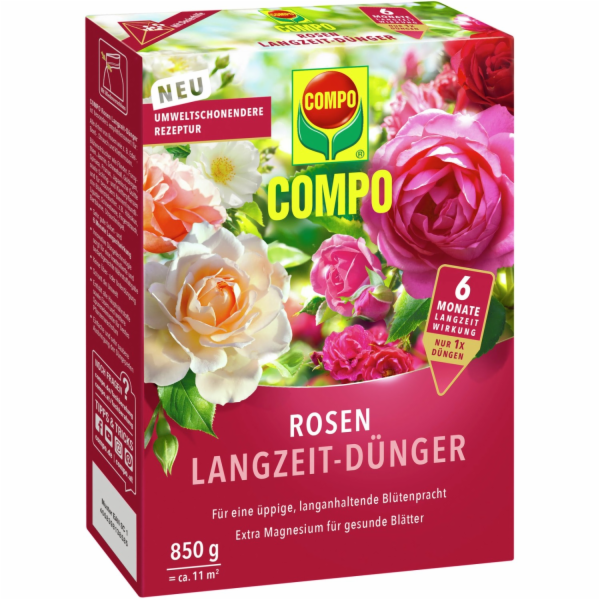 Dlouhodobé hnojivo Compo Rose 850 g