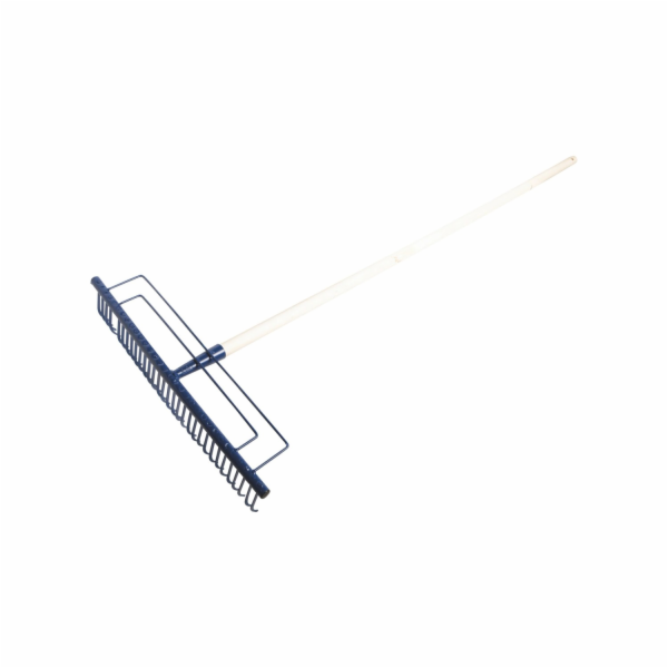 LUX-TOOLS hrábě na trávu s rukojetí, pracovní šířka 58 cm