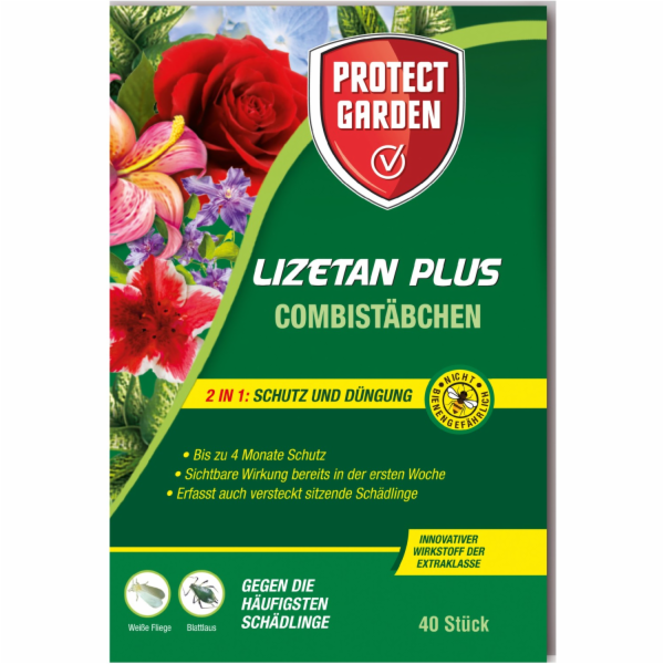 Kombinované tyčinky Protect Garden Lizetan Plus 40 kusů