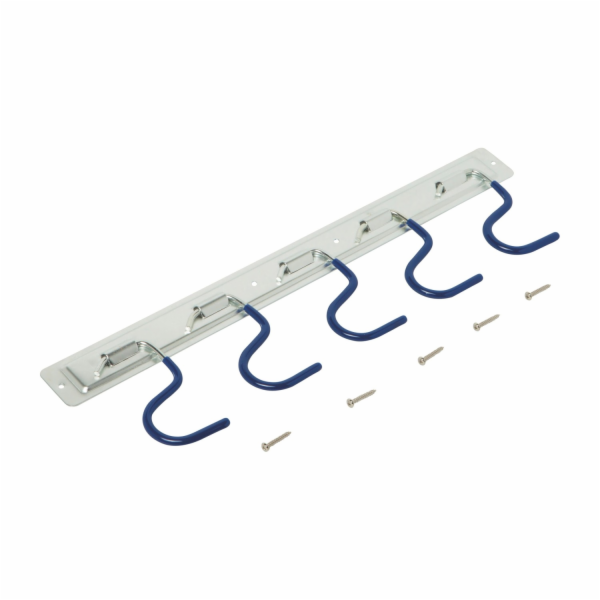 LUX-TOOLS Držák na nářadí s PVC povlakem, 5 háčků