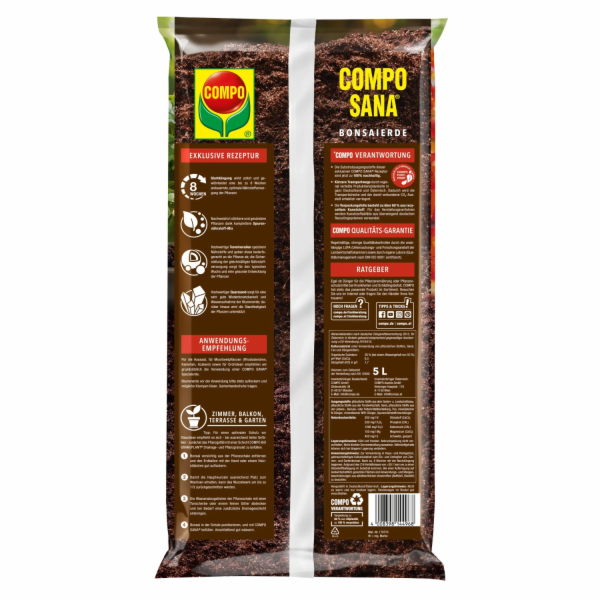 Compo Sana Bonsai zemina bez rašeliny 5l