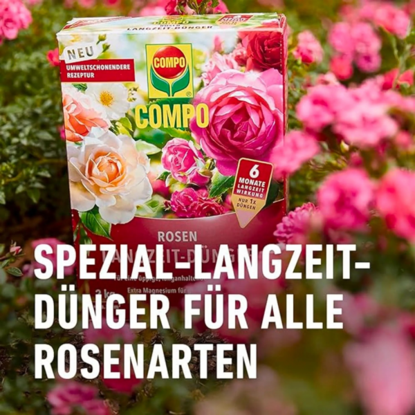 Dlouhodobé hnojivo Compo Rose 2 kg