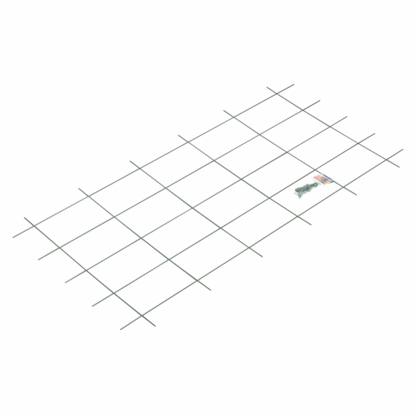 Kovová mříž 150 cm x 75 cm zelená